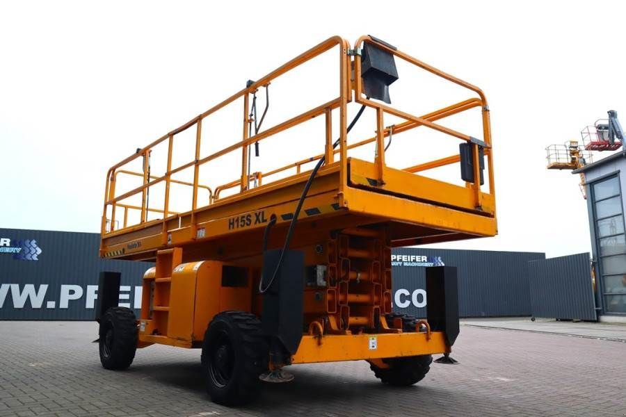 Teleskoparbeitsbühne del tipo Haulotte H15SXL Diesel, 4x4 Drive, 15m Working Height, 500k, Gebrauchtmaschine In Groenlo (Immagine 8)