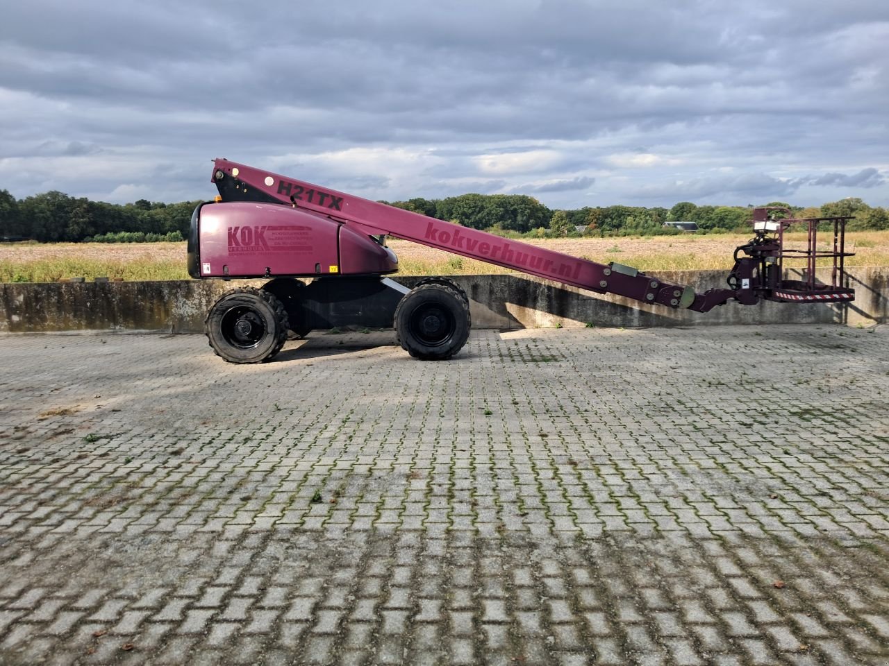 Teleskoparbeitsbühne van het type Haulotte H21TX, Gebrauchtmaschine in Haaksbergen (Foto 1)