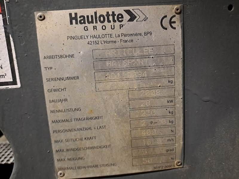 Teleskoparbeitsbühne του τύπου Haulotte HA16 PXNT, Gebrauchtmaschine σε Waregem (Φωτογραφία 5)