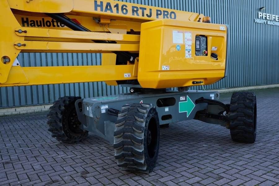 Teleskoparbeitsbühne tip Haulotte HA16RTJ Pro Diesel, 4x4x4 Drive, 16 m Working Heig, Gebrauchtmaschine in Groenlo (Poză 11)