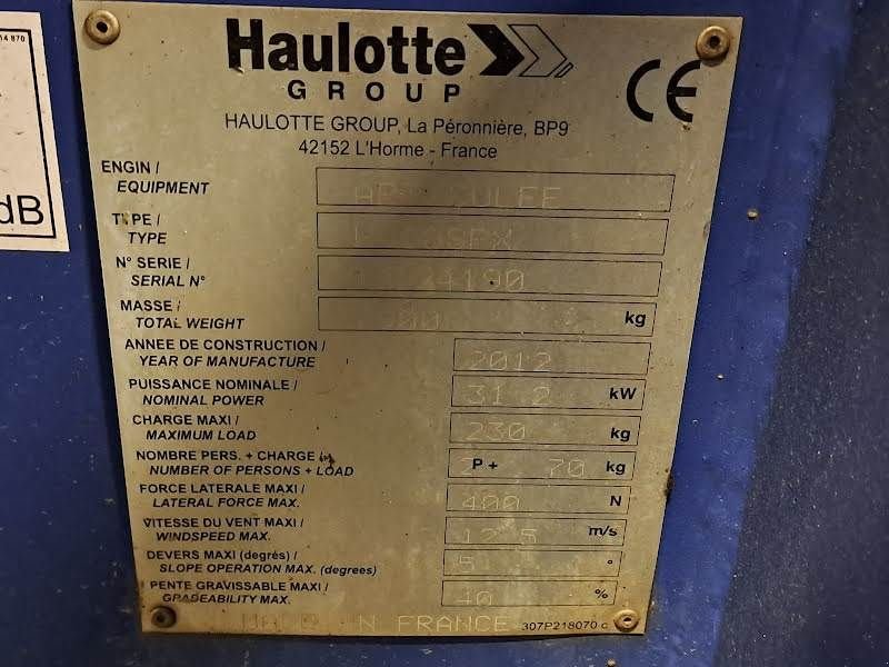 Teleskoparbeitsbühne του τύπου Haulotte HA18 SPX, Gebrauchtmaschine σε Waregem (Φωτογραφία 9)