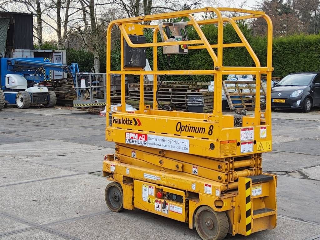 Teleskoparbeitsbühne van het type Haulotte Optimum 8 elektro schaarlift schaarhoogwerker 8m, Gebrauchtmaschine in Hooge mierde (Foto 2)