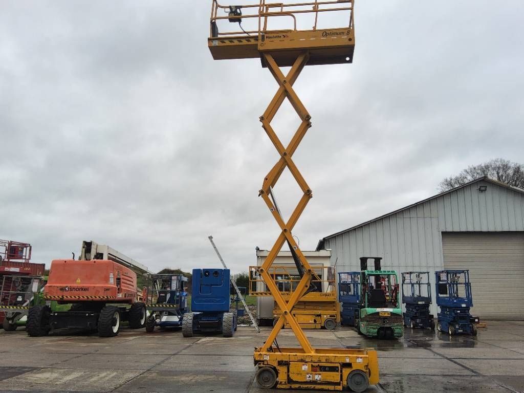 Teleskoparbeitsbühne типа Haulotte Optimum 8 schaarhoogwerker 8m scissorlift, Gebrauchtmaschine в Hooge mierde (Фотография 7)