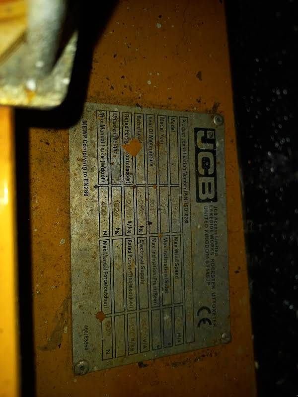 Teleskoparbeitsbühne za tip JCB S1930E, Gebrauchtmaschine u Waregem (Slika 9)