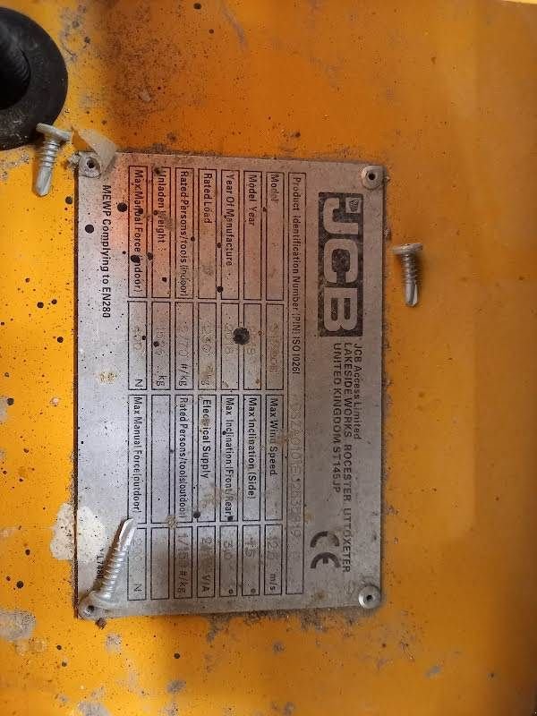 Teleskoparbeitsbühne typu JCB S1930E, Gebrauchtmaschine v Waregem (Obrázok 9)