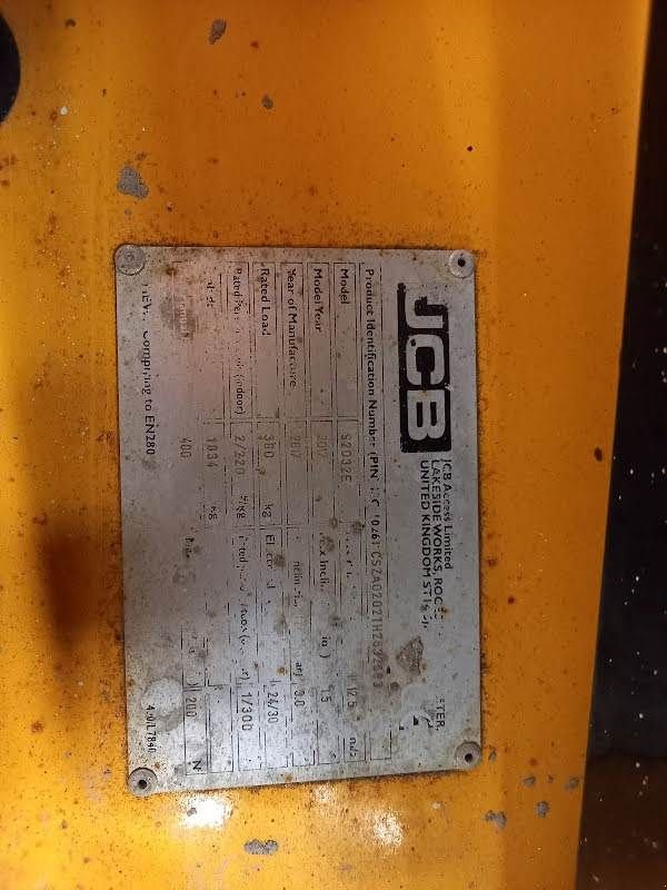 Teleskoparbeitsbühne del tipo JCB S2032E, Gebrauchtmaschine en Waregem (Imagen 8)