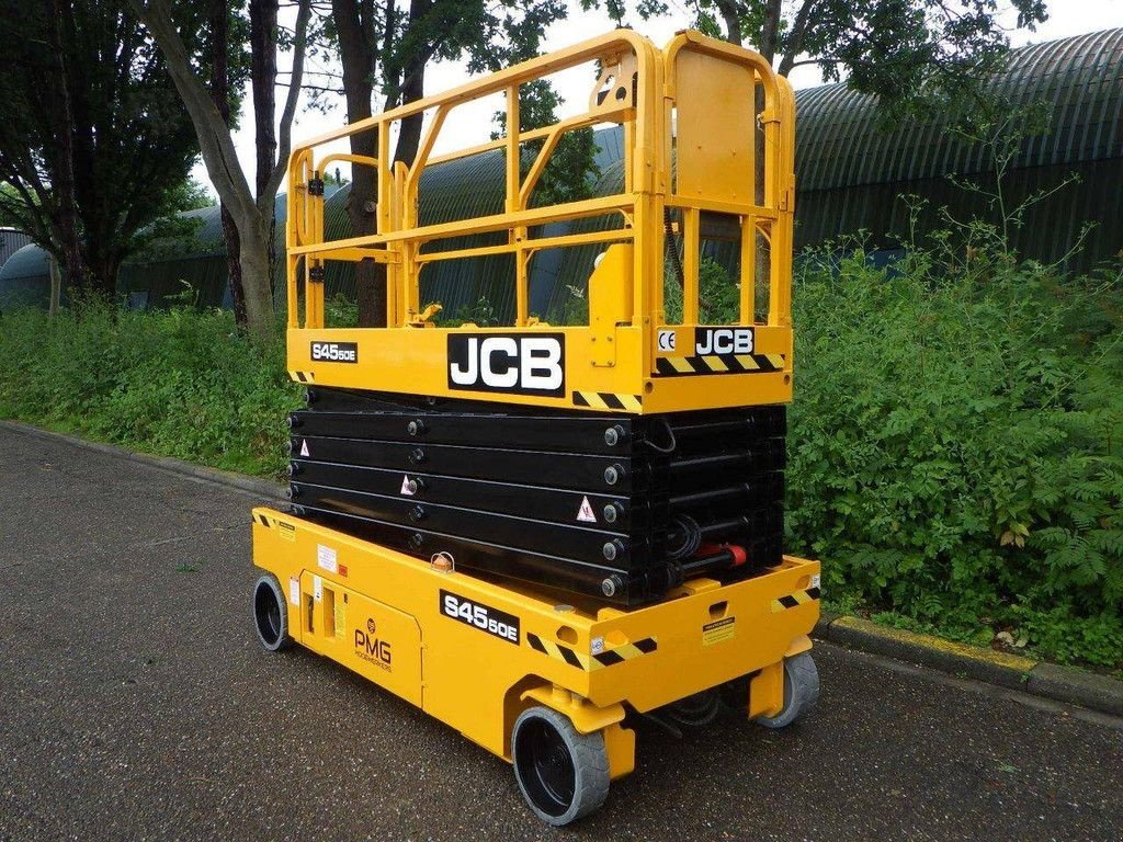 Teleskoparbeitsbühne des Typs JCB S4550E, Gebrauchtmaschine in Antwerpen (Bild 3)