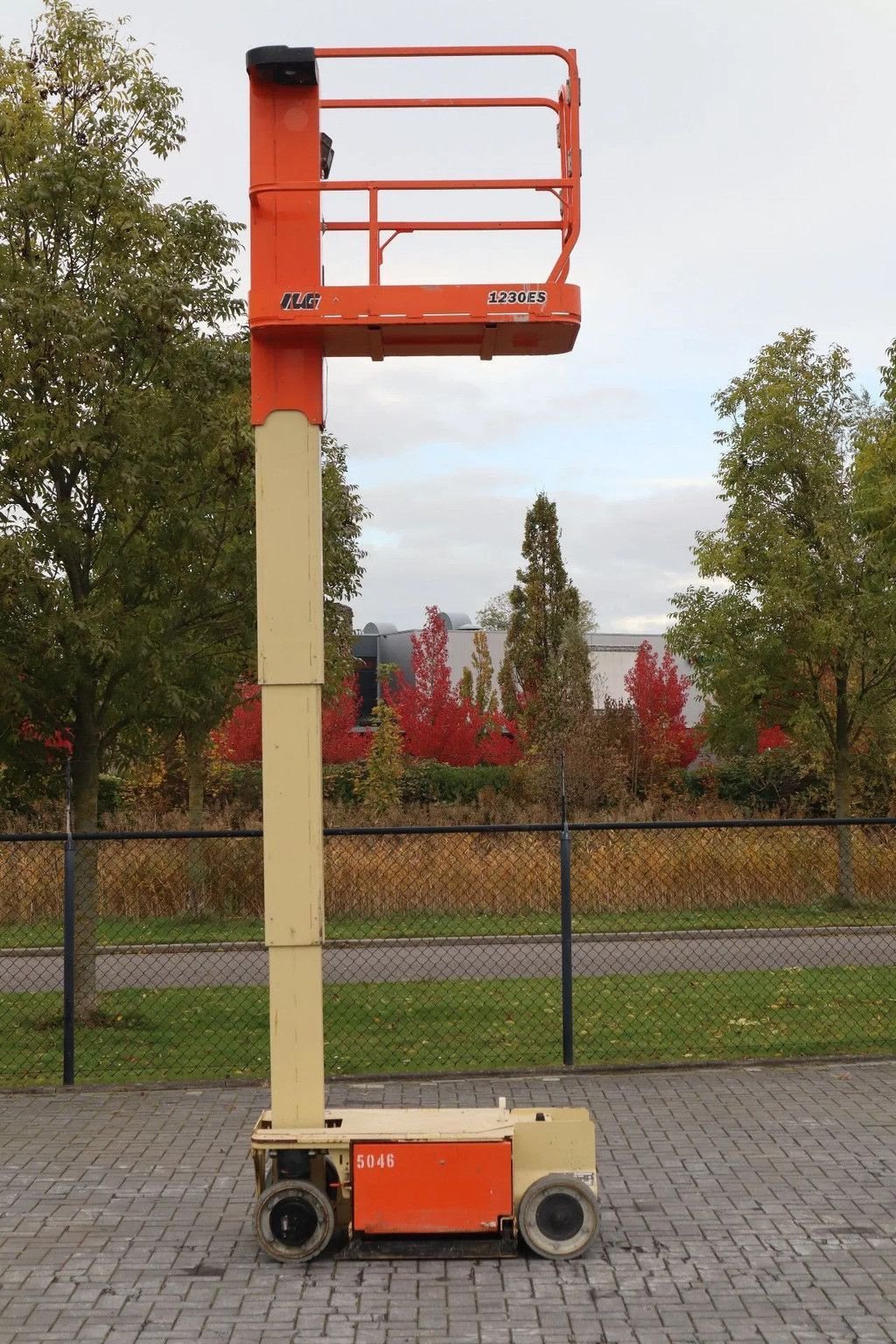 Teleskoparbeitsbühne van het type JLG 1230 ES 5.7 METER 230 KG, Gebrauchtmaschine in Marknesse (Foto 8)