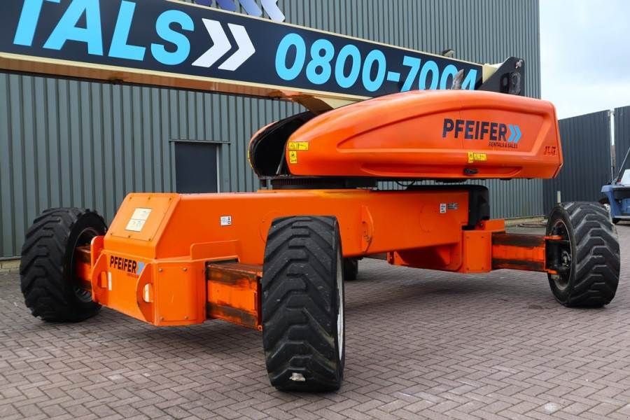 Teleskoparbeitsbühne Türe ait JLG 1350SJP Diesel, 4x4 Drive And 4-Wheel Steering, 43, Gebrauchtmaschine içinde Groenlo (resim 10)