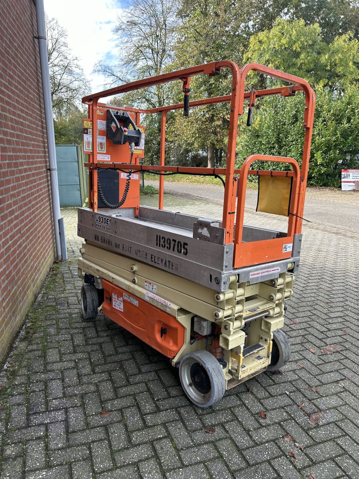 Teleskoparbeitsbühne van het type JLG 1930es, Gebrauchtmaschine in Heythuysen (Foto 2)