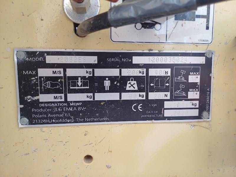 Teleskoparbeitsbühne типа JLG 2032ES, Gebrauchtmaschine в Waregem (Фотография 4)