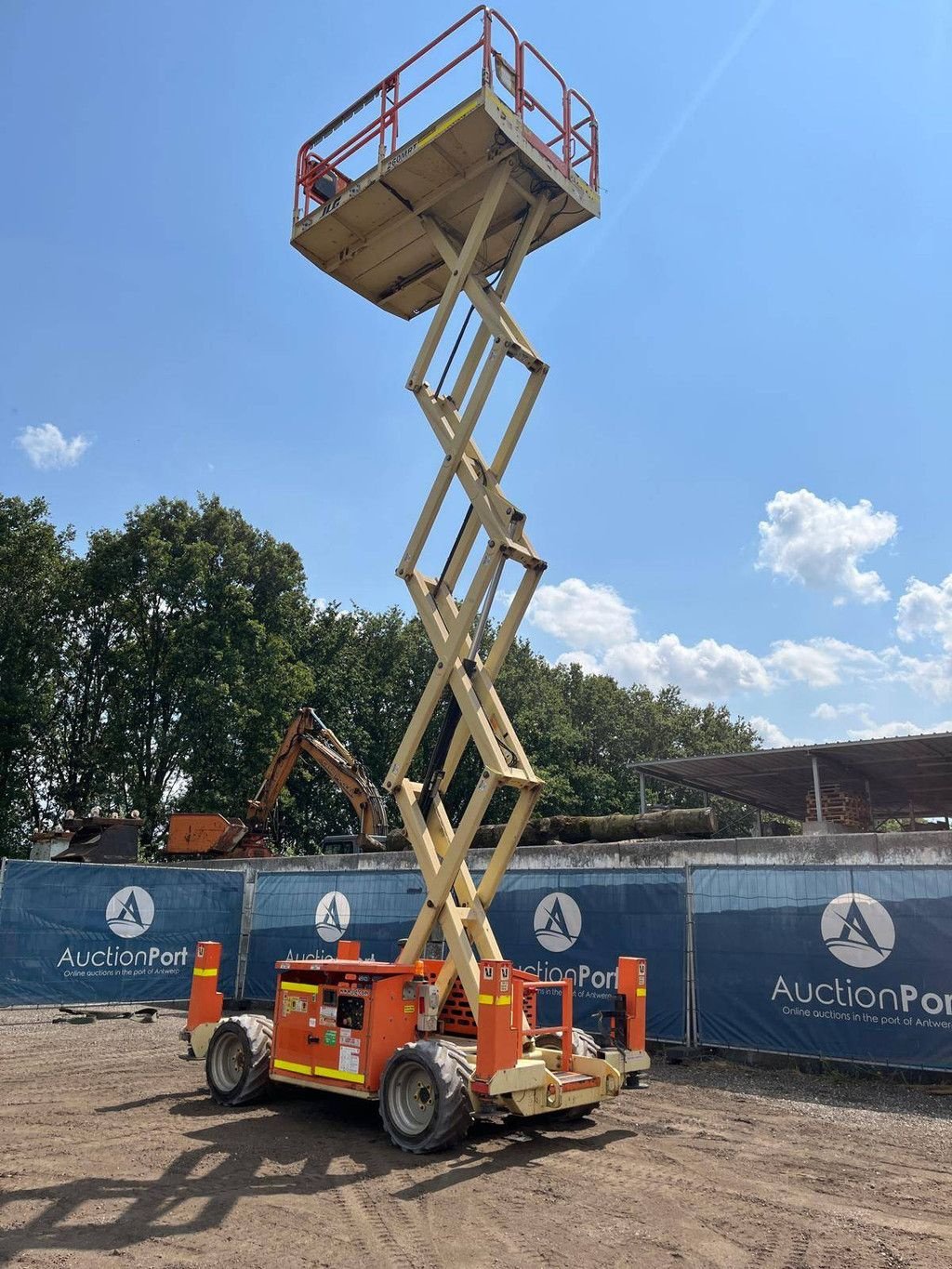 Teleskoparbeitsbühne du type JLG 260 MRT, Gebrauchtmaschine en Antwerpen (Photo 10)