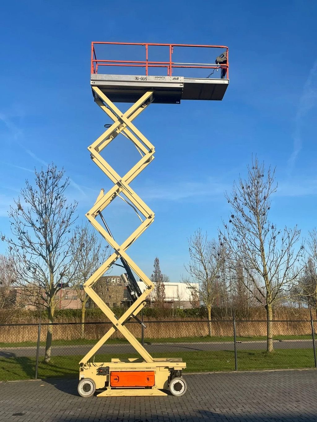 Teleskoparbeitsbühne tip JLG 2646 ES 10 METER 450 KG, Gebrauchtmaschine in Marknesse (Poză 8)