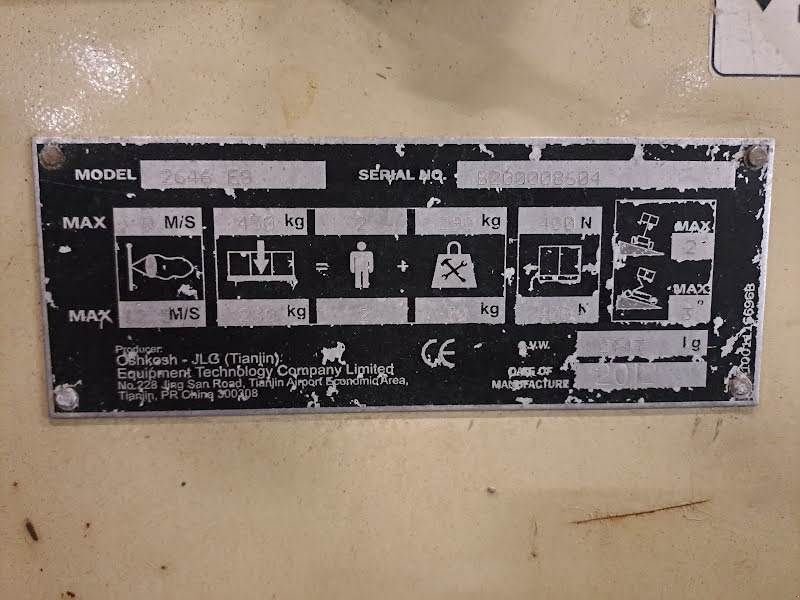 Teleskoparbeitsbühne του τύπου JLG 2646ES, Gebrauchtmaschine σε Waregem (Φωτογραφία 5)