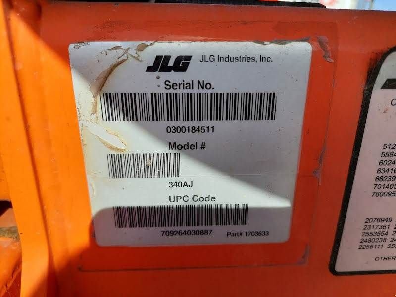 Teleskoparbeitsbühne del tipo JLG 340AJ, Gebrauchtmaschine en Waregem (Imagen 10)