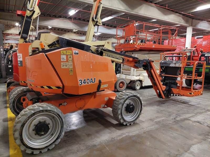 Teleskoparbeitsbühne van het type JLG 340AJ, Gebrauchtmaschine in Waregem (Foto 8)