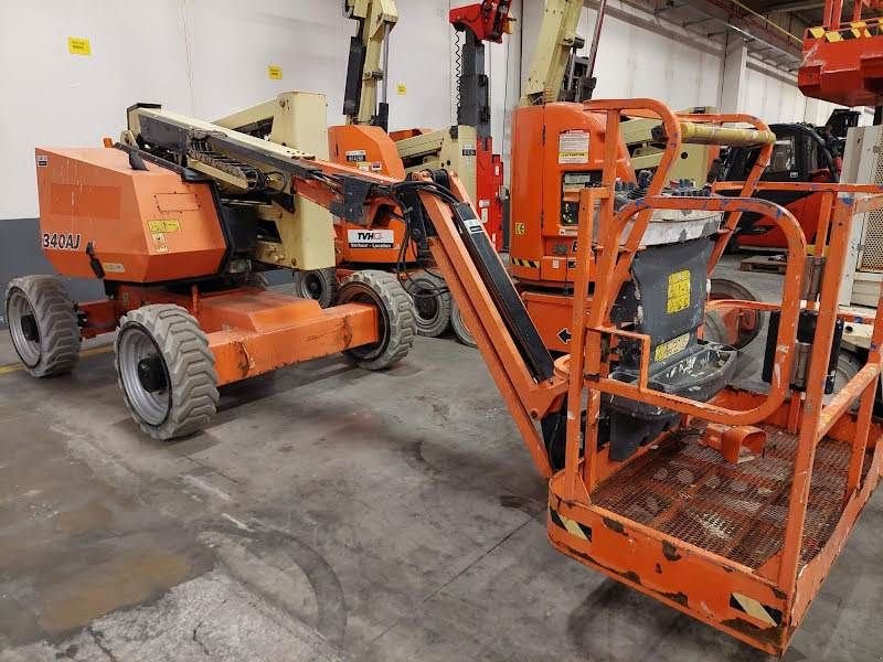 Teleskoparbeitsbühne del tipo JLG 340AJ, Gebrauchtmaschine en Waregem (Imagen 11)