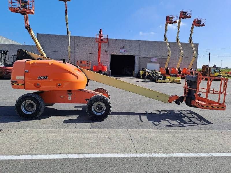 Teleskoparbeitsbühne Türe ait JLG 400S, Gebrauchtmaschine içinde Waregem (resim 3)