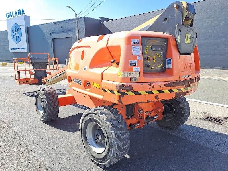 Teleskoparbeitsbühne tip JLG 400S, Gebrauchtmaschine in Waregem (Poză 4)