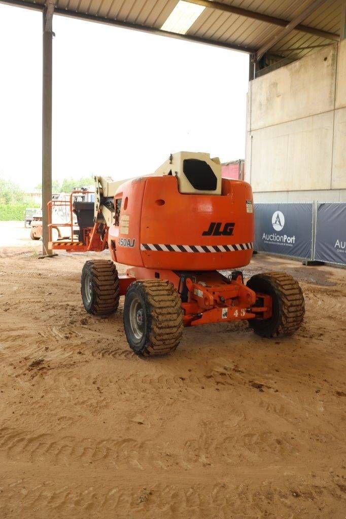 Teleskoparbeitsbühne du type JLG 450AJ, Gebrauchtmaschine en Antwerpen (Photo 4)