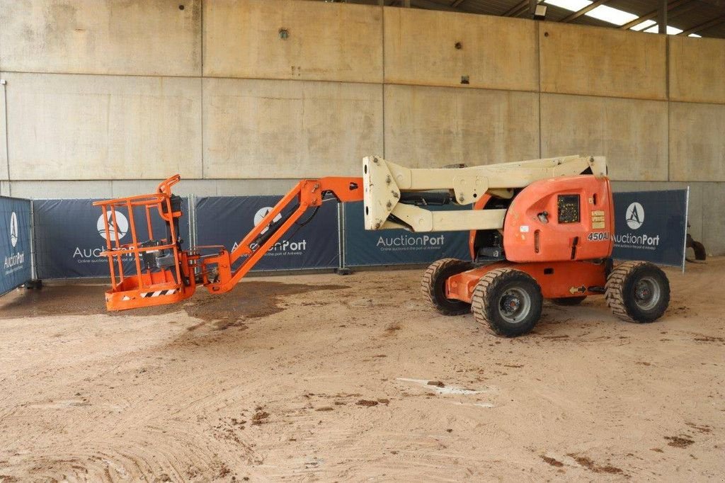 Teleskoparbeitsbühne du type JLG 450AJ, Gebrauchtmaschine en Antwerpen (Photo 1)