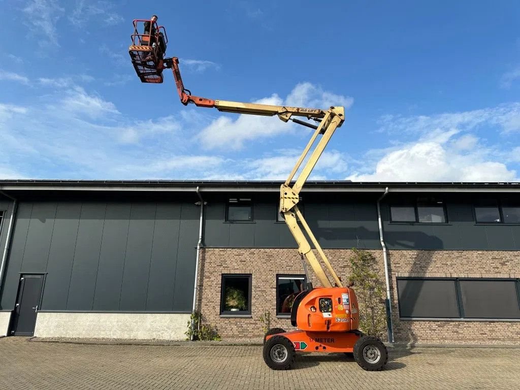 Teleskoparbeitsbühne a típus JLG 510 AJ Deutz Diesel 17.8 meter Knikarm Hoogwerker, Gebrauchtmaschine ekkor: VEEN (Kép 11)