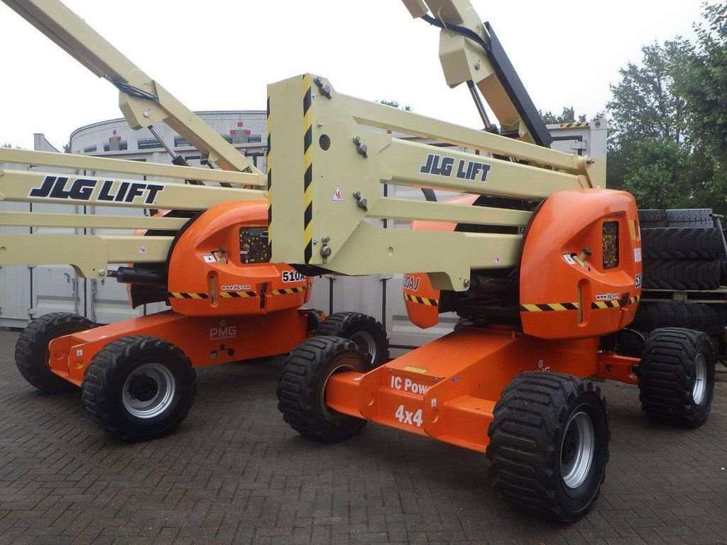 Teleskoparbeitsbühne van het type JLG 510AJ, Gebrauchtmaschine in Antwerpen (Foto 3)