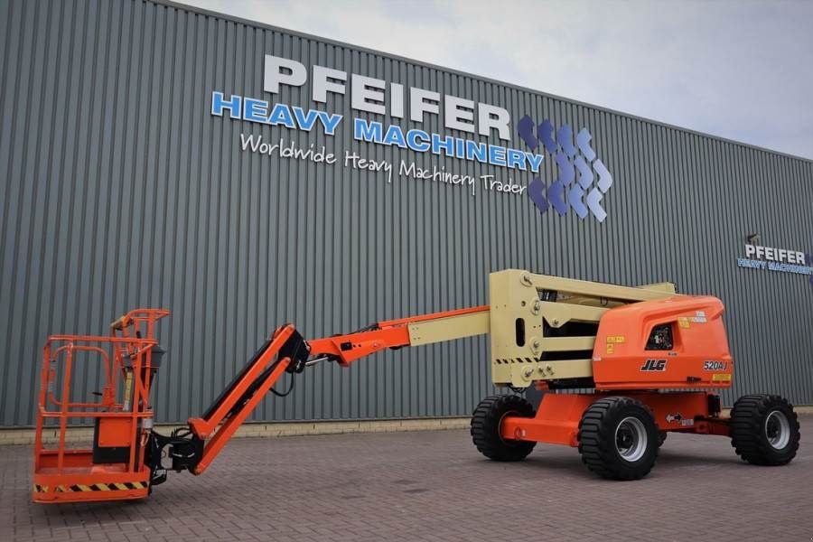 Teleskoparbeitsbühne za tip JLG 520AJ Valid inspection, *Guarantee! Diesel, 4x4 Dr, Gebrauchtmaschine u Groenlo (Slika 1)