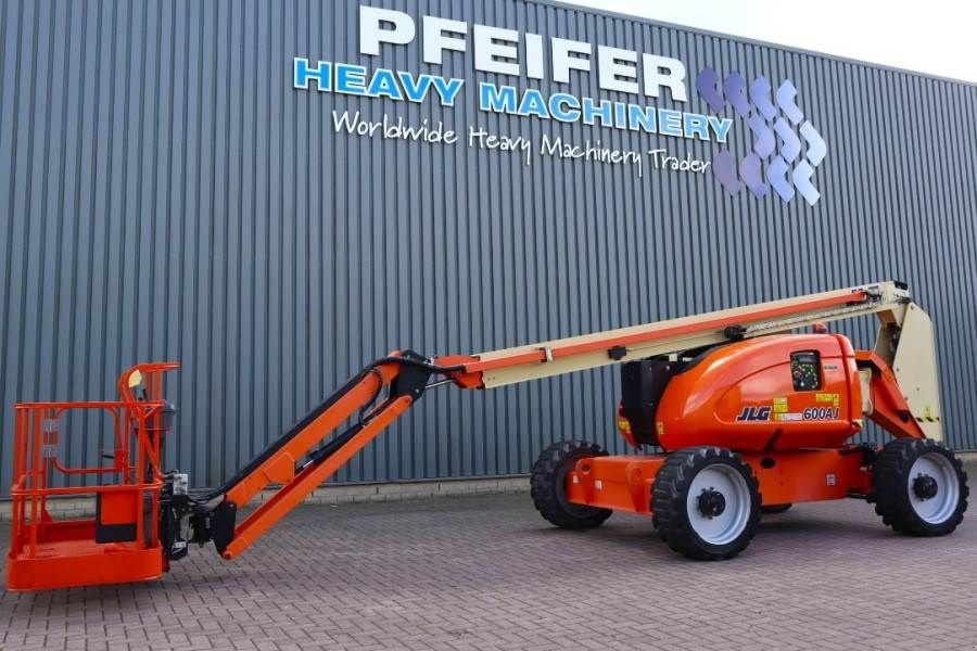 Teleskoparbeitsbühne del tipo JLG 600AJ Valid inspection, Diesel, 4x4 Drive, 20.5 m, Gebrauchtmaschine en Groenlo (Imagen 1)