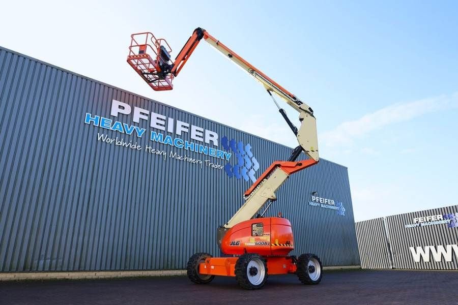 Teleskoparbeitsbühne a típus JLG 600AJ Valid inspection, *Guarantee! Diesel, 4x4 Dr, Gebrauchtmaschine ekkor: Groenlo (Kép 3)