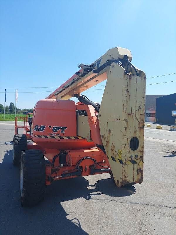 Teleskoparbeitsbühne du type JLG 600AJ, Gebrauchtmaschine en Waregem (Photo 9)