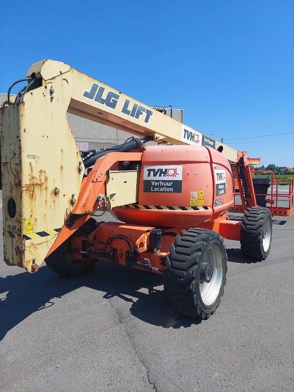 Teleskoparbeitsbühne du type JLG 600AJ, Gebrauchtmaschine en Waregem (Photo 8)