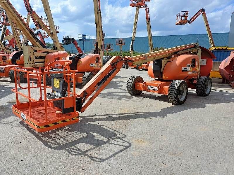 Teleskoparbeitsbühne del tipo JLG 600AJ, Gebrauchtmaschine en Waregem (Imagen 3)