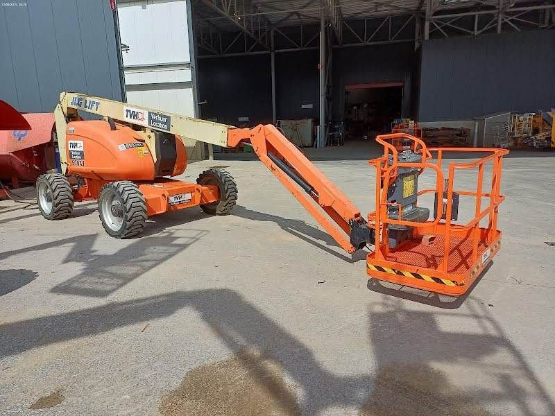 Teleskoparbeitsbühne del tipo JLG 600AJ, Gebrauchtmaschine en Waregem (Imagen 4)