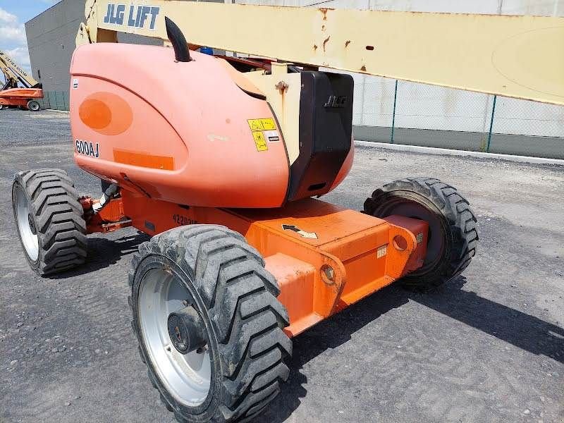 Teleskoparbeitsbühne du type JLG 600AJ, Gebrauchtmaschine en Waregem (Photo 3)