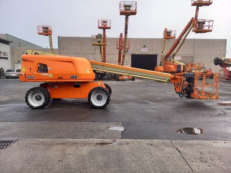 Teleskoparbeitsbühne del tipo JLG 600S, Gebrauchtmaschine en Waregem (Imagen 4)