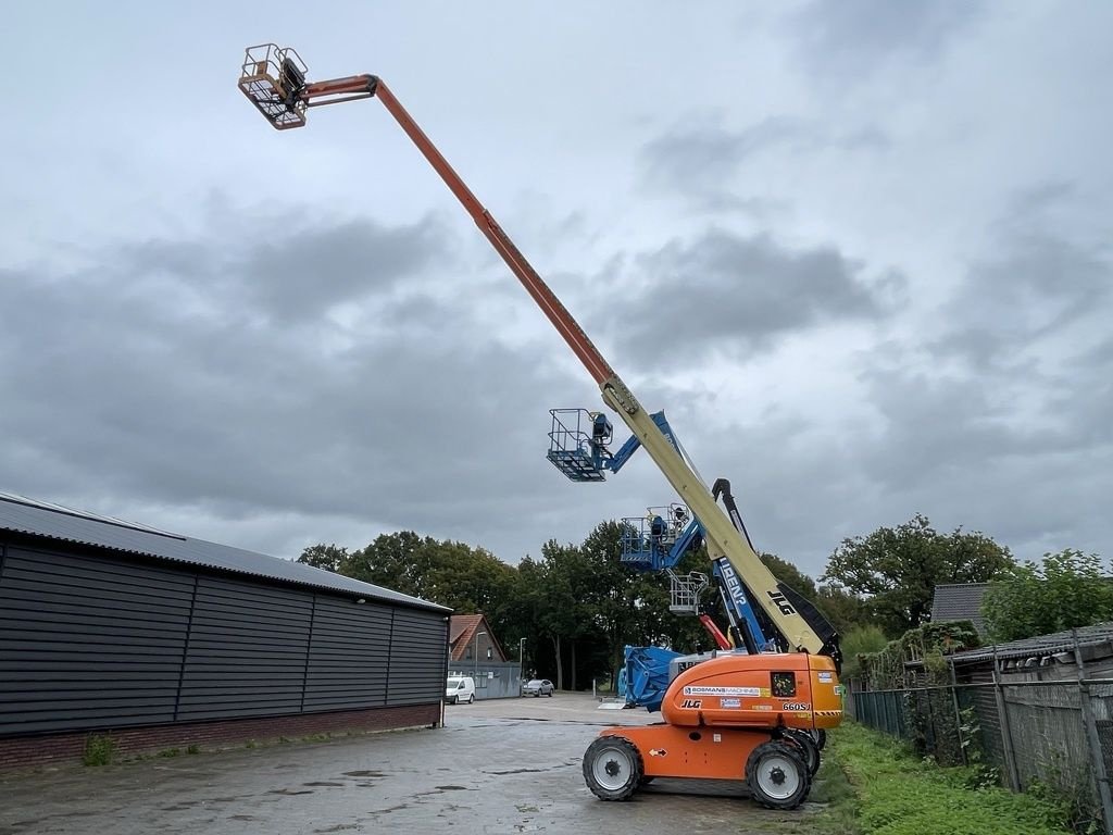 Teleskoparbeitsbühne от тип JLG 660 SJ telescoop hoogwerker, Gebrauchtmaschine в Neer (Снимка 3)