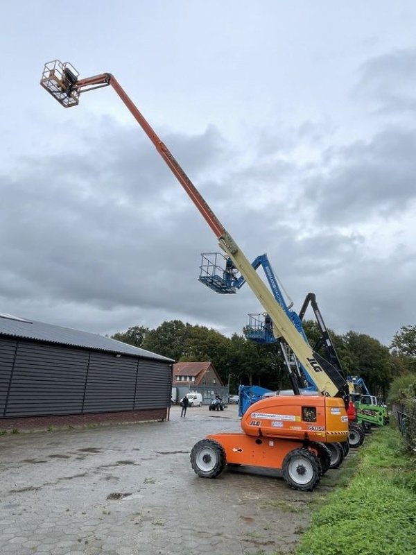 Teleskoparbeitsbühne Türe ait JLG 660 SJ telescoop hoogwerker, Gebrauchtmaschine içinde Neer (resim 4)