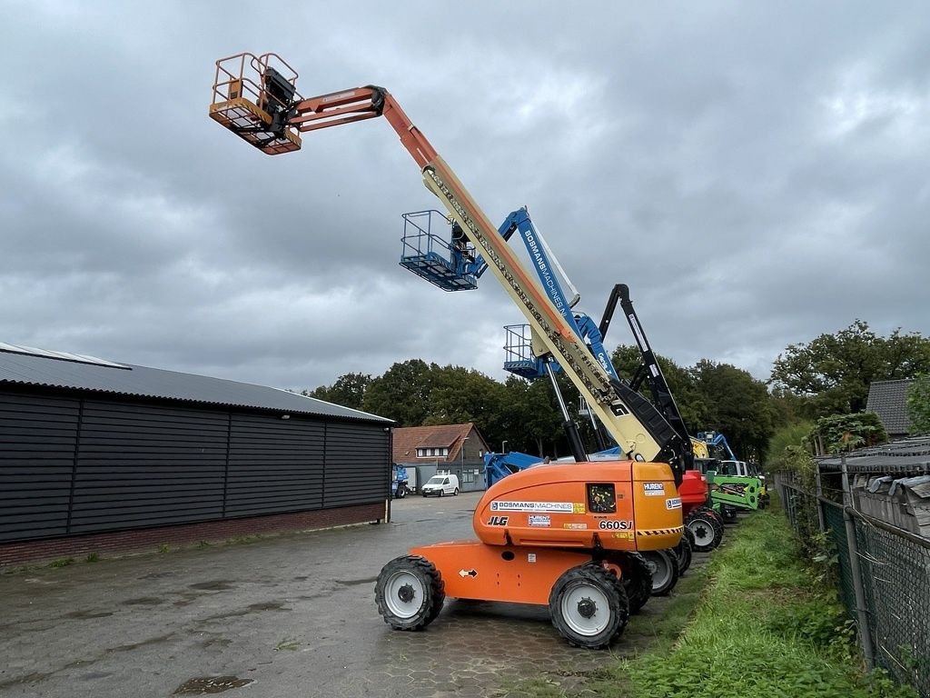 Teleskoparbeitsbühne des Typs JLG 660 SJ telescoop hoogwerker, Gebrauchtmaschine in Neer (Bild 1)