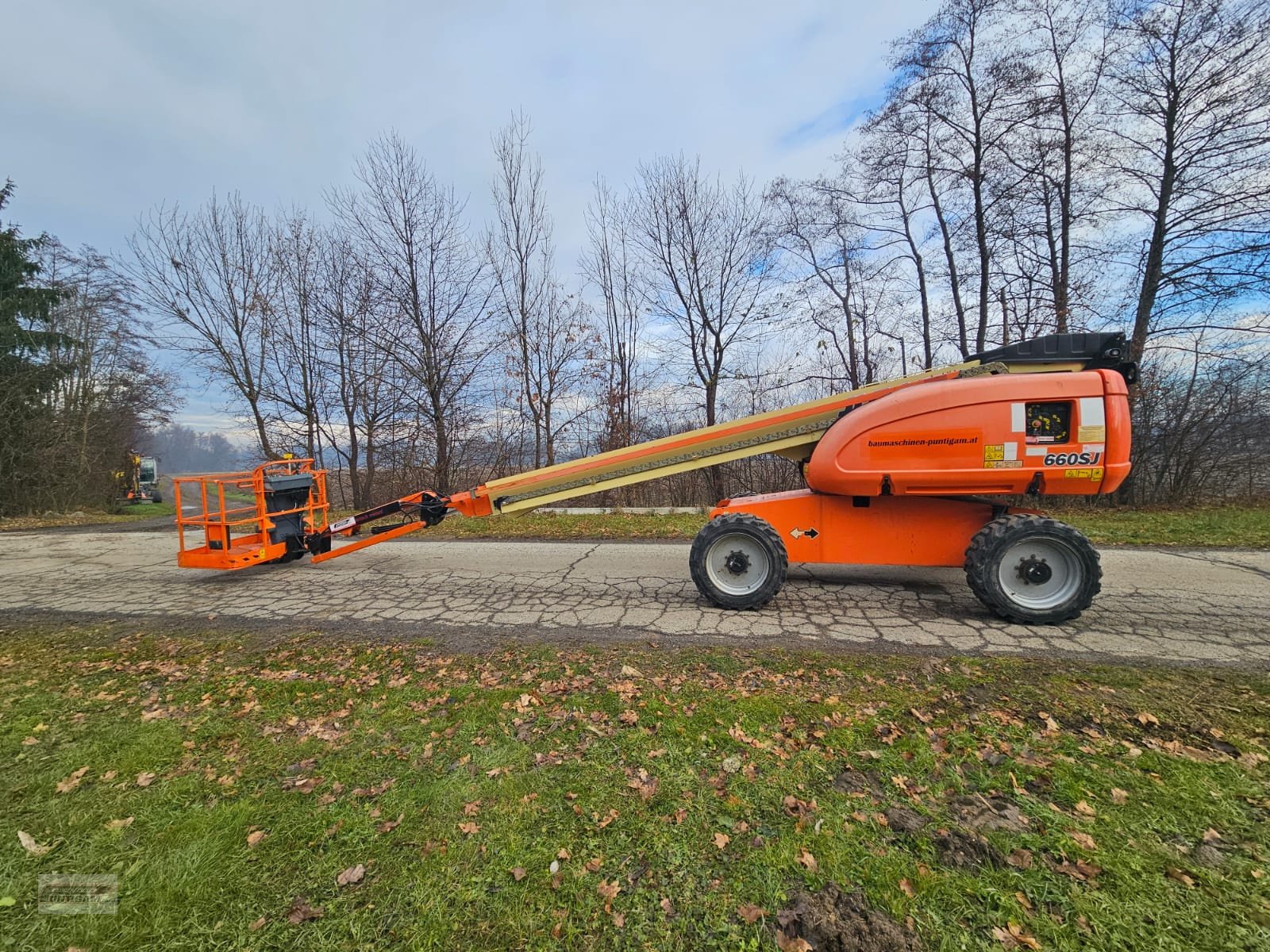 Teleskoparbeitsbühne typu JLG 660 SJ, Gebrauchtmaschine w Deutsch - Goritz (Zdjęcie 1)