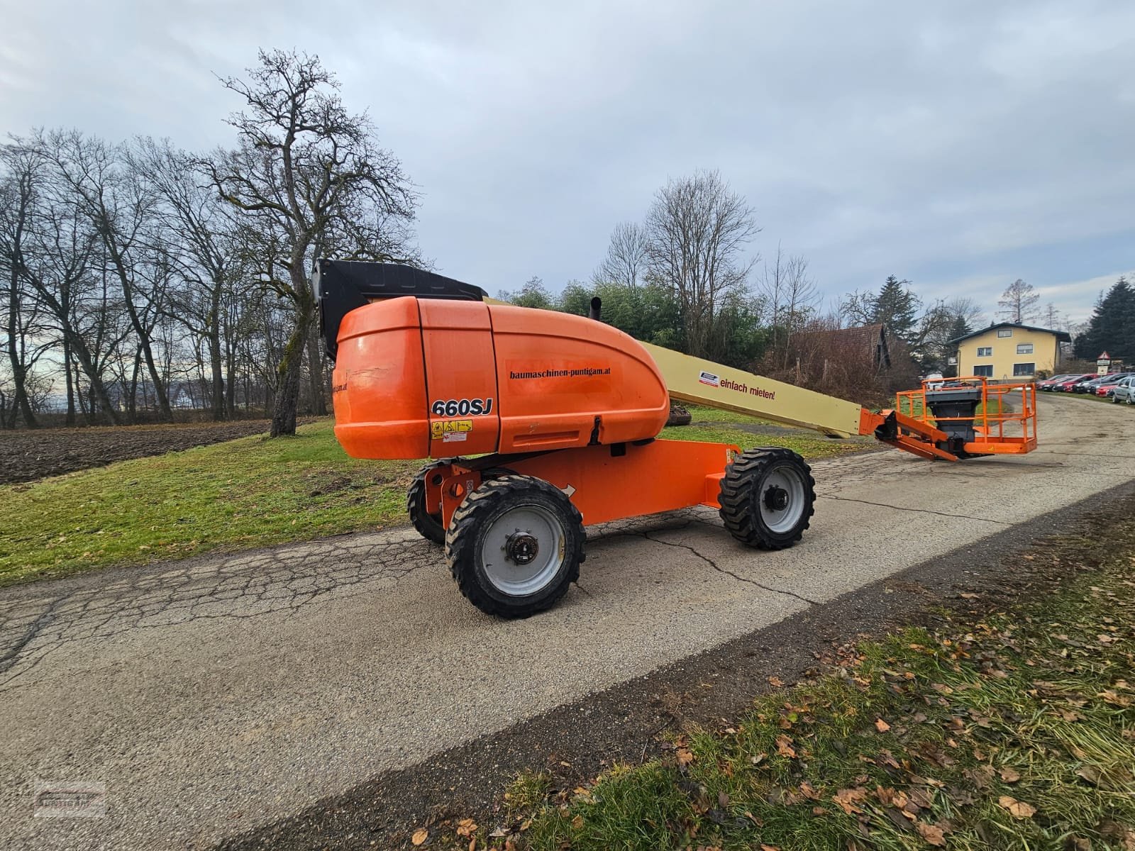 Teleskoparbeitsbühne du type JLG 660 SJ, Gebrauchtmaschine en Deutsch - Goritz (Photo 8)