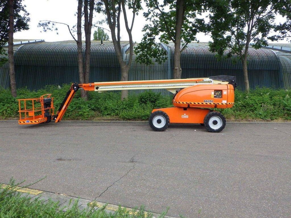 Teleskoparbeitsbühne du type JLG 660SJ, Gebrauchtmaschine en Antwerpen (Photo 1)