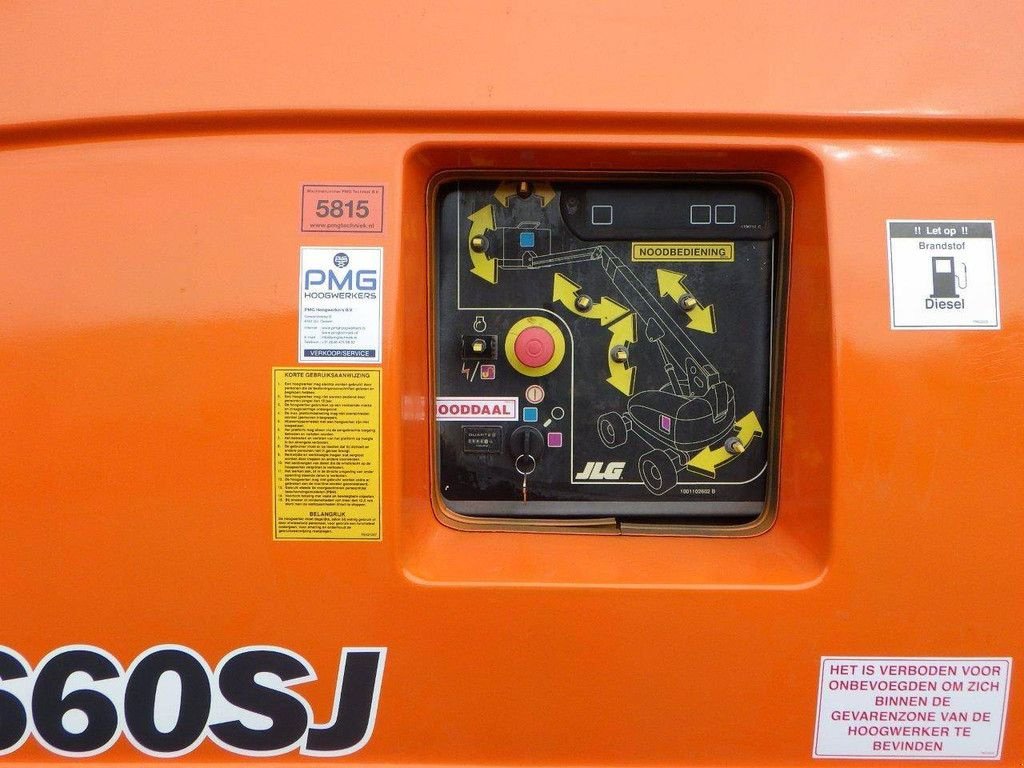 Teleskoparbeitsbühne du type JLG 660SJ, Gebrauchtmaschine en Antwerpen (Photo 9)