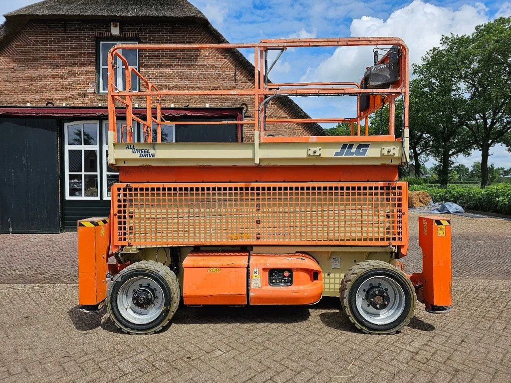 Teleskoparbeitsbühne des Typs JLG 675 uur 14 m schaarlift hoogwerker bi energie 4 wd, Gebrauchtmaschine in Scherpenzeel (Bild 3)