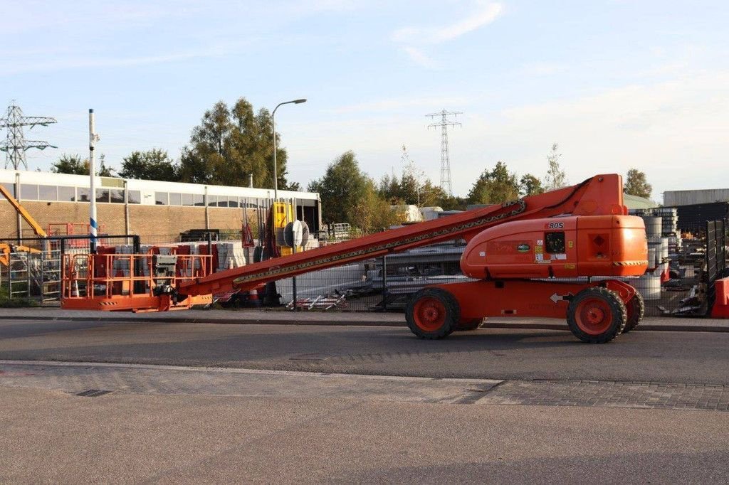 Teleskoparbeitsbühne Türe ait JLG 680S, Gebrauchtmaschine içinde Antwerpen (resim 3)