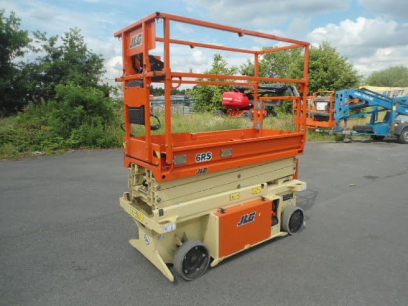 Teleskoparbeitsbühne del tipo JLG 6RS 7800 mm. schaarhoogwerker, Gebrauchtmaschine en Leeuwarden (Imagen 2)