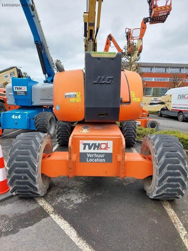 Teleskoparbeitsbühne du type JLG 800AJ, Gebrauchtmaschine en Waregem (Photo 4)