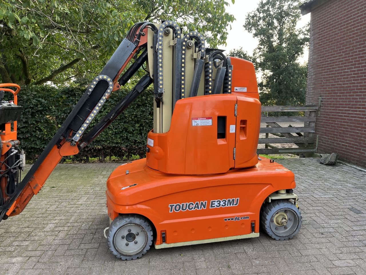 Teleskoparbeitsbühne des Typs JLG E33MJ, Gebrauchtmaschine in Buggenum (Bild 2)