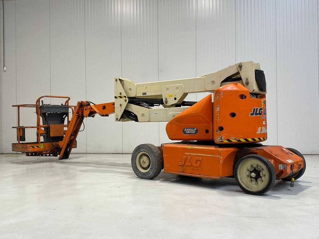 Teleskoparbeitsbühne du type JLG E400AJPH, Gebrauchtmaschine en Antwerpen (Photo 1)