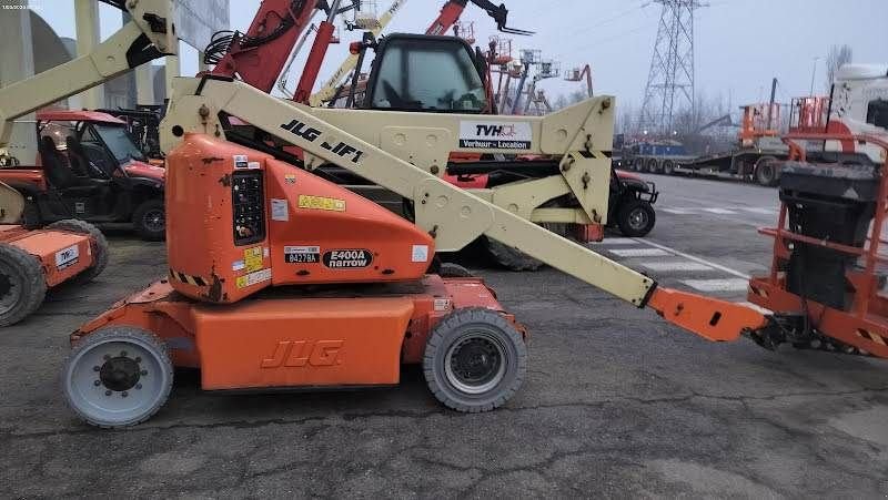 Teleskoparbeitsbühne du type JLG E400AN, Gebrauchtmaschine en Waregem (Photo 2)